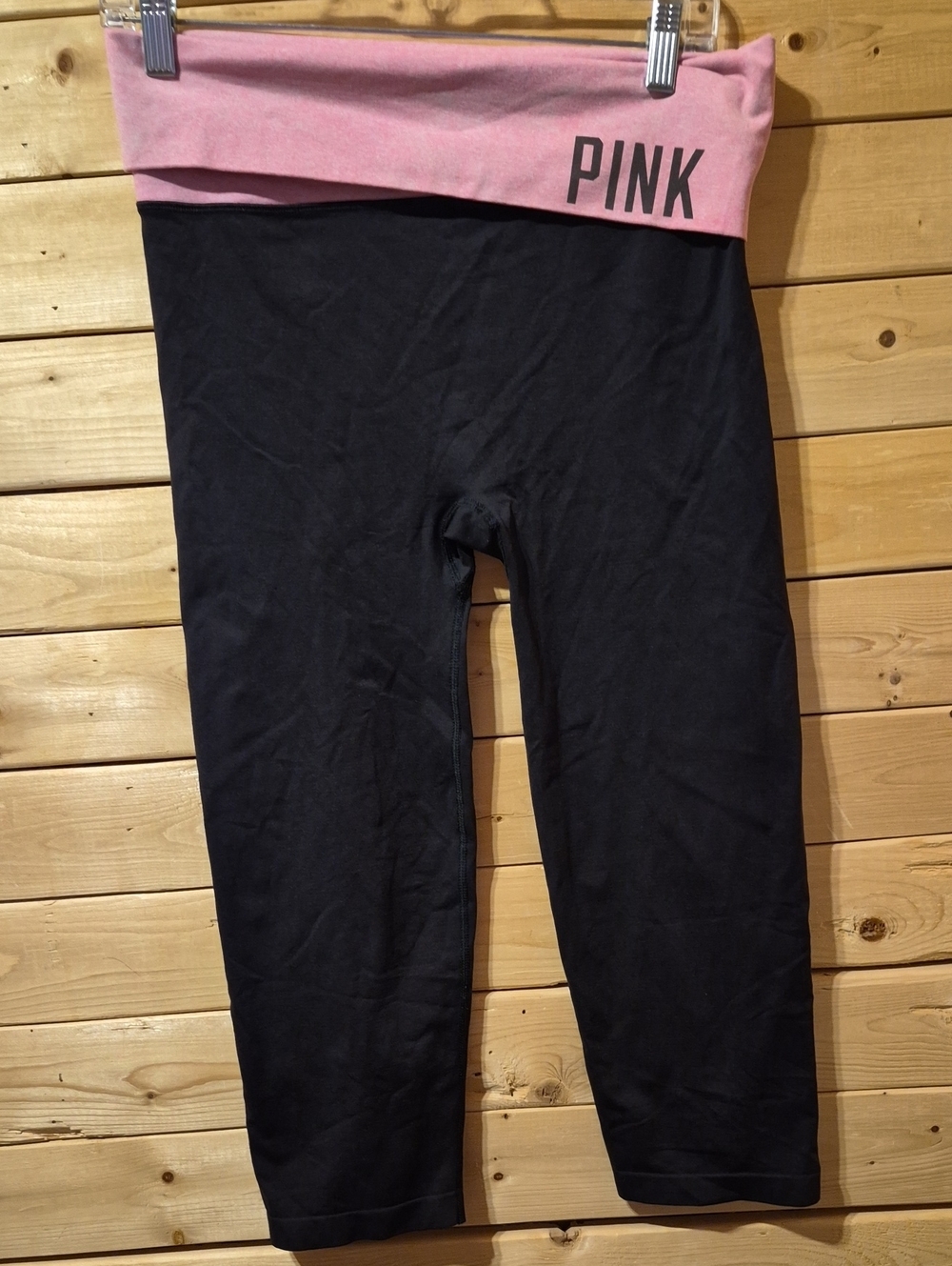Womens victoria Secret Vintage Y2K Foldover Capris Size Large